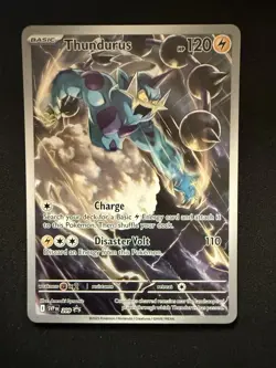 Thundurus Black Bolt Black Star Promo 209 NM Pokemon Card - Image 1