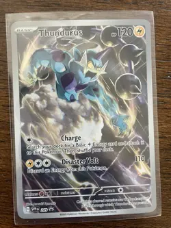 Thundurus Black Bolt Black Star Promo 209 NM Pokemon Card - Image 1