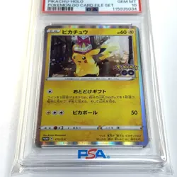Pikachu 272/S-P PSA 10 Holo Card File Set Promo Japanese Pokemon Go - Image 2