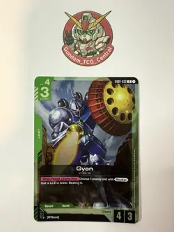 Gundam Card Game Singles GD01-032 R Gyan New Type Rising - Image 1