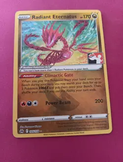 Radiant Eternatus 105/159 Pokemon Prize Pack Series 3 Promo Pokemon Card - Image 1
