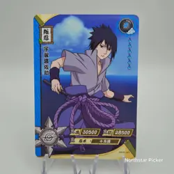 VTG 2002 Sasuke Uchiha NR-R-043 Kayou Naruto TCG CCG Trading Card Rare - Image 1