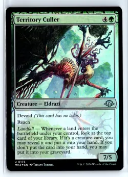 FOIL Territory Culler Modern Horizons 3 - MTG Magic the Gathering Card - Image 1