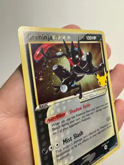 Greninja Gold Star - SWSH144 - Black Star Holo Promo 25th - Pokemon Card - VLP - Image 3