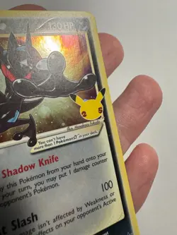 Greninja Gold Star - SWSH144 - Black Star Holo Promo 25th - Pokemon Card - VLP - Image 4