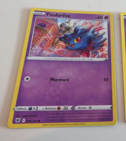 POKEMON ASTRES RADIEUX FRANCAISE CARD CARTE FEUFOREVE 058/189 FR JCC NM - Image 1