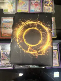 400 Card Pocket Binder with 4 Pocket Trading Cards Album Pages Pokemon TCG - Image 2