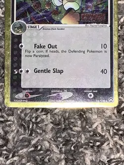 Pokemon Card TCG Nuzleaf 36/108 Reverse Holo Foil EX Power Keepers EX STAMPED NM - Image 4
