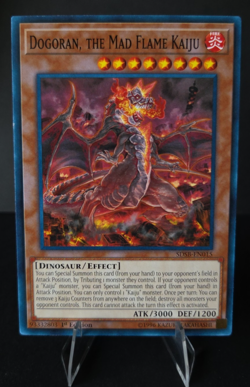 Dogoran Mad Flame Thunder King Lightningstrike Kaiju Slumber 1st Ed x3 Card Set - Image 2
