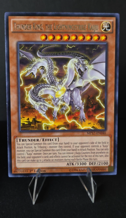 Dogoran Mad Flame Thunder King Lightningstrike Kaiju Slumber 1st Ed x3 Card Set - Image 4
