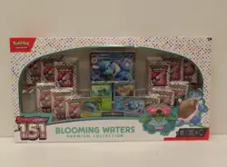 Pokemon 151 Blooming Waters Premium Collection Factory Sealed Box - Image 1