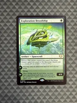 MTG Exploration Broodship #0014 Rare Commander: Edge of Eternities (EOC) - Image 1
