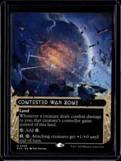 Contested War Zone - 8 - EOS - NM - MTG Magic the Gathering - Image 1