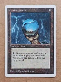 Icy Manipulator - Unlimited - HP - Magic MTG - Image 1