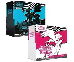Pokemon Black Bolt and White Flare Elite Trainer Box ETB Set of 2 In Hand - Image 2