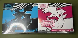 (SEALED) - SET OF 2: Black Bolt and White Flare Elite Trainer Box ETB IN HAND - Image 1