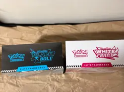 Pokemon Black Bolt and White Flare Elite Trainer Box ETB Set of 2 IN HAND - Image 4
