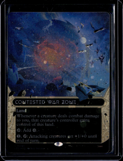 Contested War Zone - 98 - Galaxy Foil - EOS - NM - MTG Magic the Gathering - Image 1