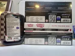 Pokemon Black Bolt and White Flare Elite Trainer Box ETB Set of 2 Plus One Tin ! - Image 2