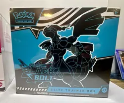 Pokemon Black Bolt and White Flare Elite Trainer Box ETB Set of 2 Plus One Tin ! - Image 5