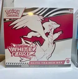 Pokemon Black Bolt and White Flare Elite Trainer Box ETB Set of 2 Plus One Tin ! - Image 4