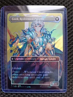 MTG - Final Fantasy - Cecil, Dark Knight (Surge Foil) - Image 2