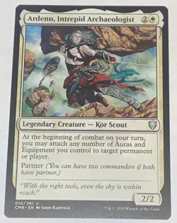 Ardenn, Intrepid Archaeologist Commander Legends Regular MTG MAGIC NEW UNPLAYED - Image 1
