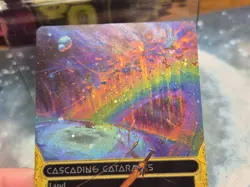 Cascading Cataracts GALAXY FOIL STELLAR SIGHTS BORDERLESS Edge of Eternities MTG - Image 3