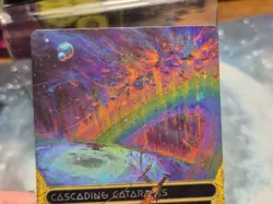 Cascading Cataracts GALAXY FOIL STELLAR SIGHTS BORDERLESS Edge of Eternities MTG - Image 2