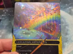 Cascading Cataracts GALAXY FOIL STELLAR SIGHTS BORDERLESS Edge of Eternities MTG - Image 4