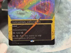 Cascading Cataracts GALAXY FOIL STELLAR SIGHTS BORDERLESS Edge of Eternities MTG - Image 5