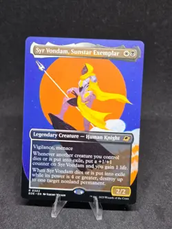 MTG Syr Vondam, Sunstar Exemplar 0302 Edge of Eternities Borderless Rare NM - Image 1