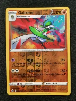 Carte Pokemon : Gallame Holo Reverse 2021 Regne De Glace 081/198 NM 🇲🇫 - Image 1