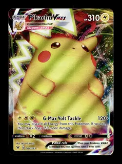 [NM-] Pikachu VMAX English Vivid Voltage 044/185 Pokemon - Image 1