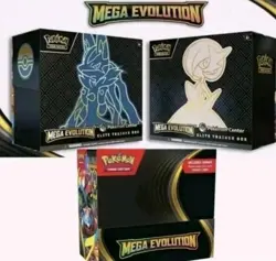 PRESALE Pokemon Center Mega Evolution ETBs & Enhanced Booster Box - Image 1
