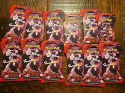 12x Pokemon TCG Scarlet & Violet Destined Rivals Sleeved Packs BRAND NEW # - Image 1