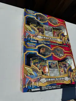 (READ) Pokemon TCG True Steel ZAMAZENTA Premium Collection Box BRAND NEW SEALED - Image 3