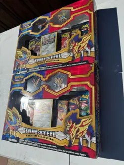 (READ) Pokemon TCG True Steel ZAMAZENTA Premium Collection Box BRAND NEW SEALED - Image 4