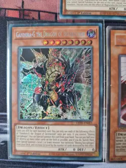 Yugioh Kartenset Seltene Karten Secret Rare / Horus / Gandora / Ragnaraika - Image 2
