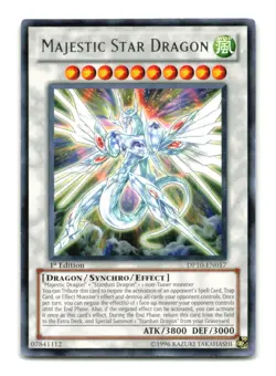 Majestic Star Dragon - DP10-EN017 1st Edition Rare - YuGiOh-LP - Image 1