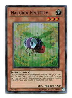 Naturia Fruitfly - HA03-EN043 Super Rare - YuGiOh-LP - Image 1