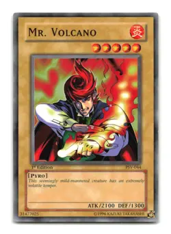 Mr. Volcano - PSV-044 1st Edition - YuGiOh-LP - Image 1
