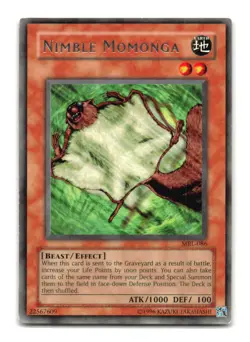 Nimble Momonga - MRL-086 Rare - YuGiOh-LP - Image 1
