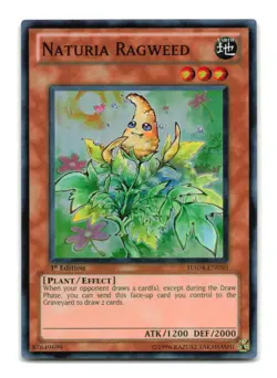 Naturia Ragweed - HA04-EN050 1st Edition Super Rare - YuGiOh-LP - Image 1