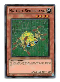 Naturia Spiderfang - HA02-EN040 Super Rare - YuGiOh-LP - Image 1