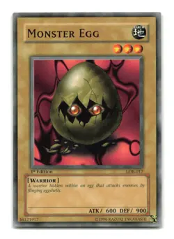 Monster Egg - LOB-017 1st Edition - YuGiOh-LP - Image 1