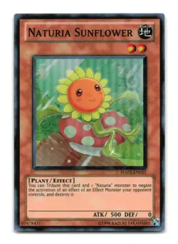 Naturia Sunflower - HA03-EN011 Super Rare - YuGiOh-LP - Image 1