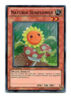 Naturia Sunflower - HA03-EN011 1st Edition Super Rare - YuGiOh-LP - Image 1