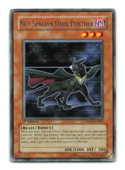 Neo-Spacian Dark Panther - DP03-EN007 1st Edition Rare - YuGiOh-LP - Image 1