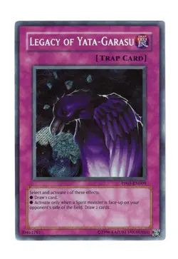 Yugioh- 1X Legacy of Yata-Garasu - Secret Rare - Unlimited - PP01-EN009 - LP - Image 1